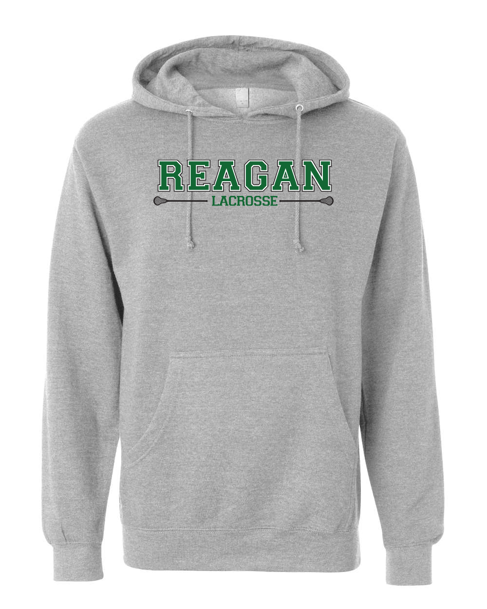 Hoodie with Sticks Logo - Adult