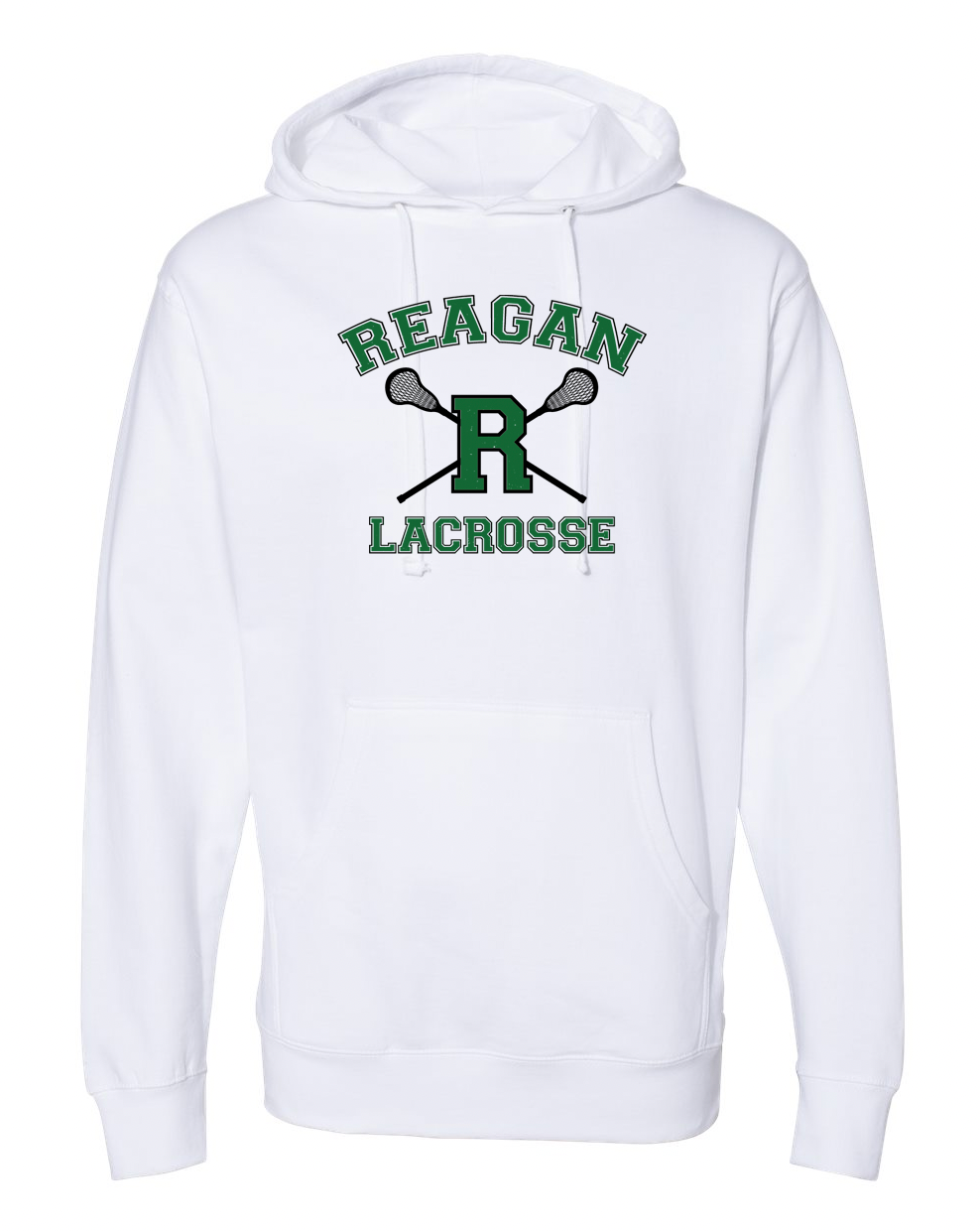 Hoodie with LAX Logo - Adult